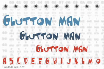 Glutton Man Font