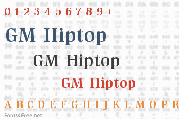 GM Hiptop Font