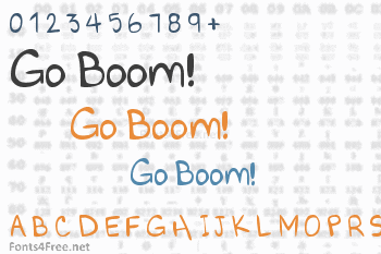 Go Boom! Font