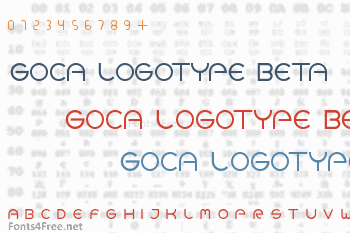 Goca Logotype Beta Font