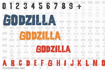 Godzilla Font