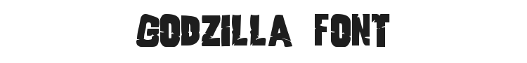 Godzilla Font Preview