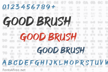 Good Brush Font