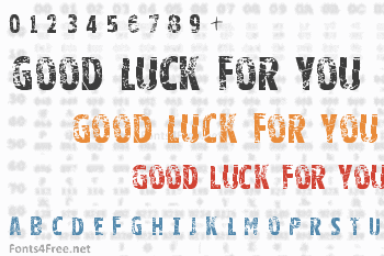 Good Luck For You Font