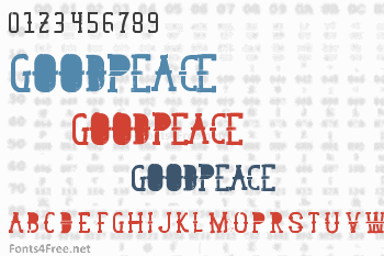 GoodPeace Font