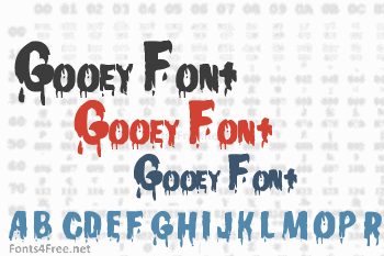 Gooey Font