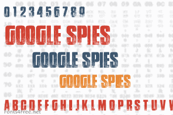 Google Spies Font