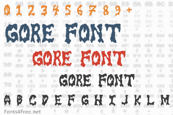 Gore Font