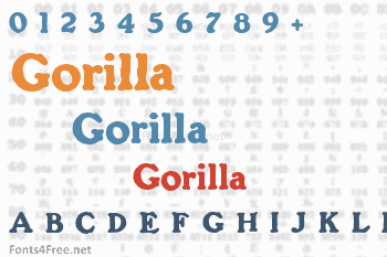 Gorilla Font