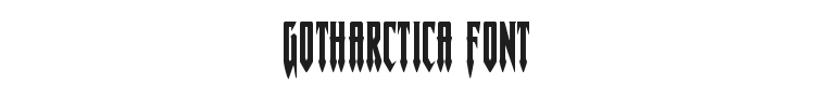 Gotharctica Font Preview