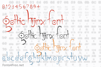 Gothic Hijinx Font