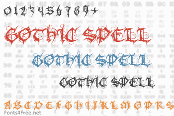 Gothic Spell Font