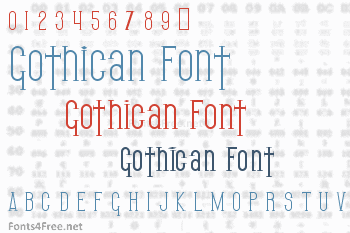 Gothican Font