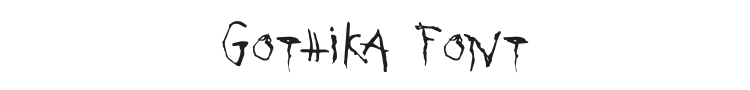 Gothika Font Preview