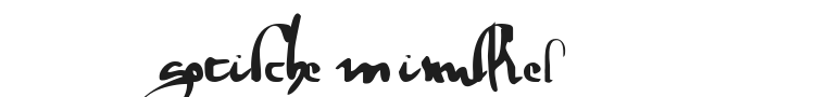 Gotische Minuskel 1269 Font