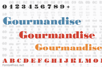 Gourmandise Font