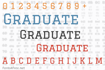 Graduate Font