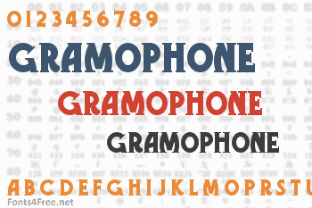 Gramophone Font