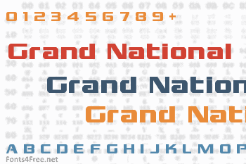 Grand National Font