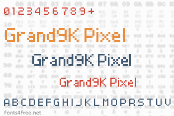 Grand9K Pixel Font