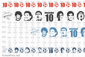 Grande Maradona Font