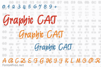 Graphic CAT Font