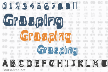 Grasping Font