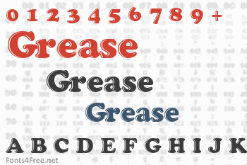 Grease Font