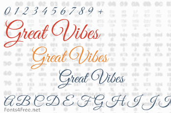 Great Vibes Font