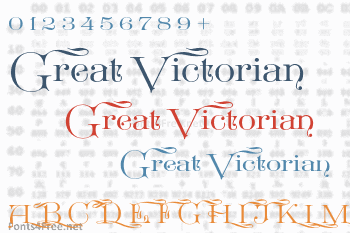 Great Victorian Font