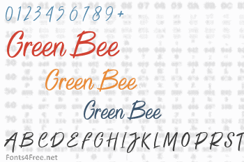 Green Bee Font