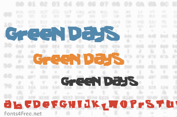 Green Days Font