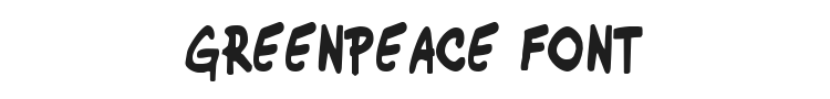 Greenpeace Font