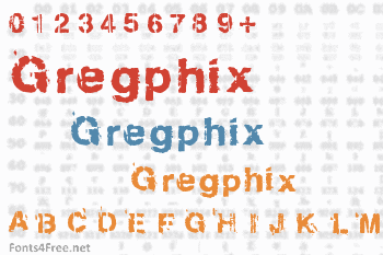 Gregphix Font