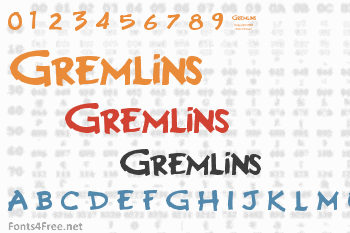 Gremlins Font