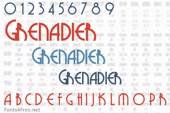 Grenadier Font