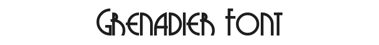 Grenadier Font