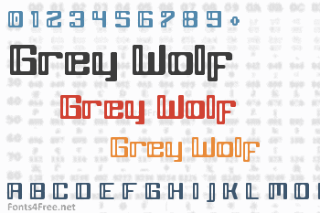 Grey Wolf Font