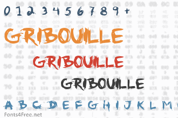 Gribouille Font