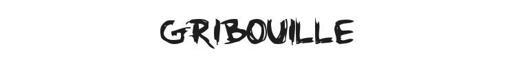 Gribouille Font Preview