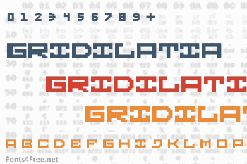 Gridilatia Font