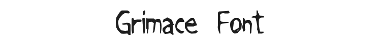 Grimace Font