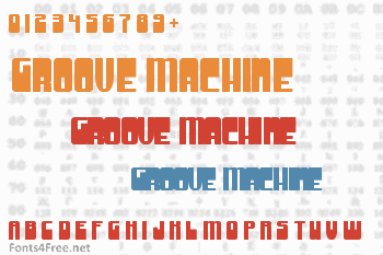 Groove Machine Font