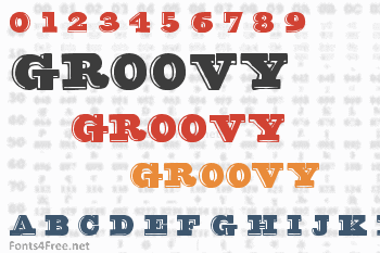 Groovy Font Font