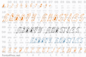 Groovy Ghosties Font