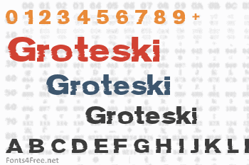 Groteski Font