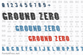 Ground Zero Font