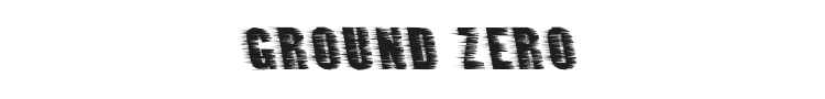 Ground Zero Font