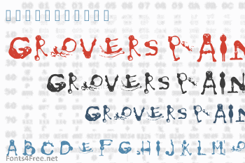 Grovers Pain Font