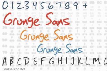 Grunge Sans Font